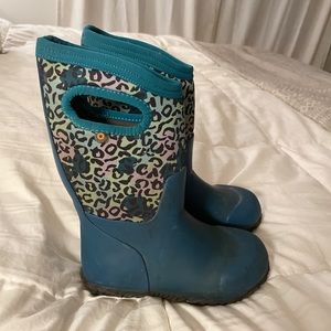 Girls Bogs Insulated Waterproof Rain/Snow Boots